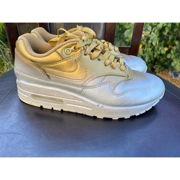 Nike Air Max 1 Size 5.5  Womens Athletic Basketball Running Sneakers Pre-owned - Picture 3 of 12